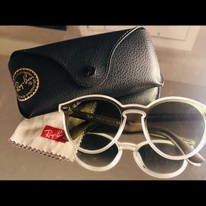 Ray Ban BLAZE Green Gradient Sunglasses!